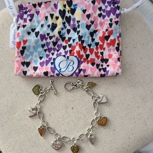 Brighton heart & blessing bracelet